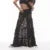 Elegant Floral Lace Hollow Out Skirts Women Sexy Retro Solid Low Waist Long Skirt Female Korean Autumn Summer Loose Versatile