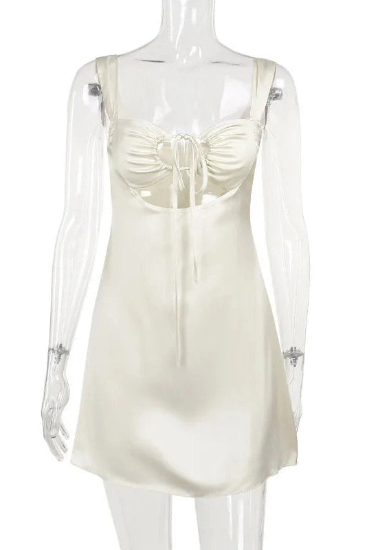 Strappy Sleeveless Mini Dress