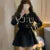 Autumn New Elegant Two-Piece Skirt Sets Women Korean Fashion Chic Crop Jacket Coat Solid Mini Skirt Female Clothing Y2K Outfits