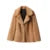 Ins Chic Brand Fashion Long Faux Rabbit Fur Coat Jacket Women Winter  Oversized Shaggy Plush Fur Coats Street Girls Overcoat