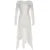 y2k Lace Patchwork Dress Women Clothes Round Neck Long Sleeve Backless Asymmetrical Hem Long Dresses Party Dresses
