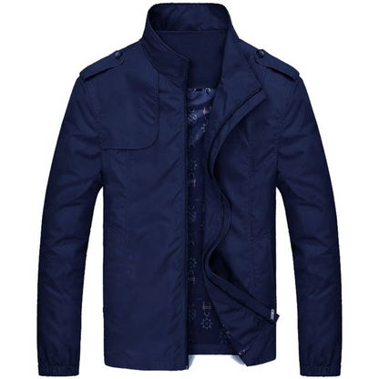 Demetri - Chaqueta de cuello alto - Clásica - Estilo moderno - Ideal para otoño/invierno