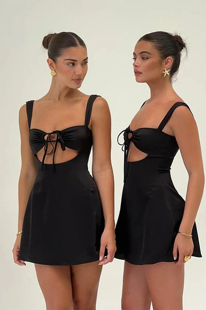 Strappy Sleeveless Mini Dress