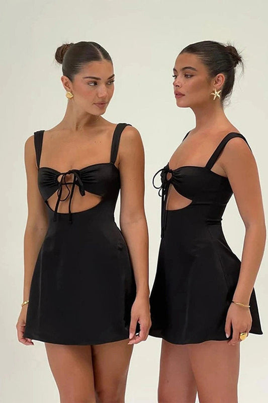 Strappy Sleeveless Mini Dress