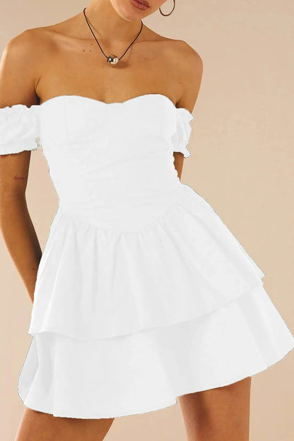 Off-Shoulder Mini Dress