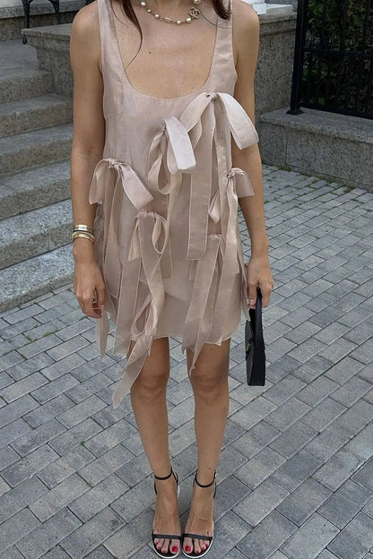 Sleeveless Loose Mini Dress