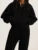 Autumn/Winter American retro hooded hoodie women plus fleece thickened Spice girls short women’s hoodie