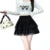 y2k Mini Skirt Women Coquette Clothes Lolita Fairycore High Elastic Tiered Ruffle Skirts Goth Lolita Skirts Streetwear