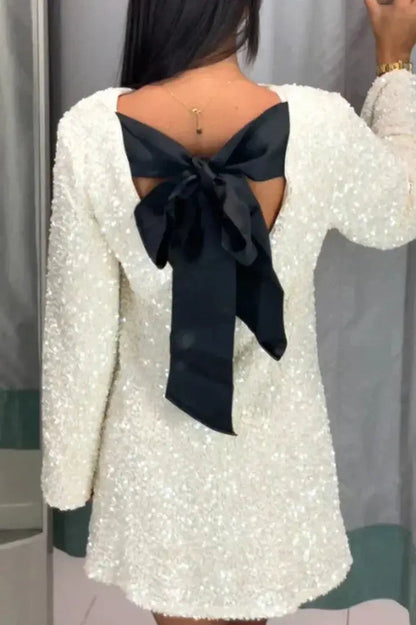 Sequin Mini Dress