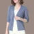 Fashion Thin Knitted Cardigan Summer Ice Silk Sun Protection Coat Women’s Short Knit Sweater Fashion Hollow Out Shawl Jacket
