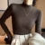 Women Autumn Winter Turtleneck Sweater Vintage Solid Basic Knitted Tops Casual Slim Pullover Korean Fashion Simple Chic Jumpers