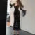 Sexy Bodycon Lace Long Dresses for Women V-neck Flare Sleeves Slim Mermaid Evening Party Dress Club Prom Robe Ladies Vestidos