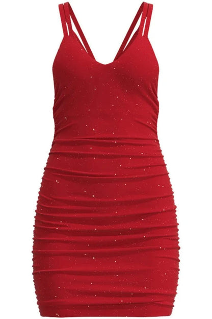 Spaghetti Strap Mini Dress