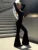 Sporty Jumpsuits Women Concise Casual Autumn New Square Neck Long Sleeve Skinny Stretch Overalls Basic Female One Piece