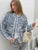Fashion Printed Patchwork Jackets Female Contrast Loose Long Sleeve Autumn  Pocket High Street Coat Women’s Cardigan