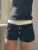 Basic Button Up Low Waist Slim Summer Shorts Women