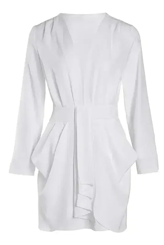 Deep V Mini Dress