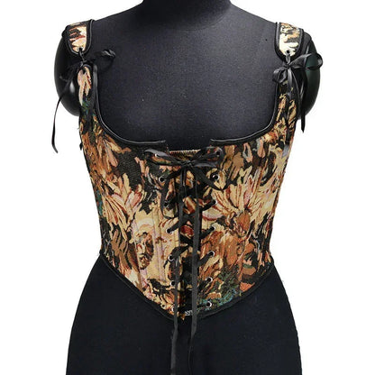 Corset Top Body Shaper Camis Shirt Woman Clothes Waist Trainer Ladies Underbust y2k Blusa Lolita Bustiers