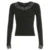 Solid Sweet Lace Trim V-Neck Women¡¯s Top Long Sleeve Balletcore Slim Autumn Trendy New T-Shirt Fashion All-Match Basic