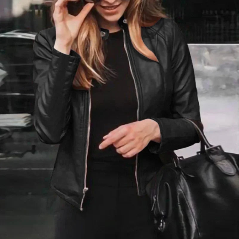 Slim Fit Moto Jacket