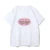 American basic round neck pullover letter print knit short sleeve T-shirt Spice Girls Summer Slim-fit crop top