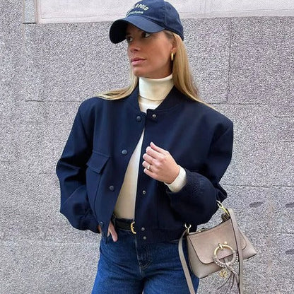 Chaqueta bomber elegante | Ideal para días informales
