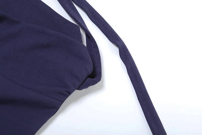 Sexy Backless Spring Mini Dress Women Square Collar Patchwork Bandeau Fashion Solid 2025 New Dress Female Bodycon Dress