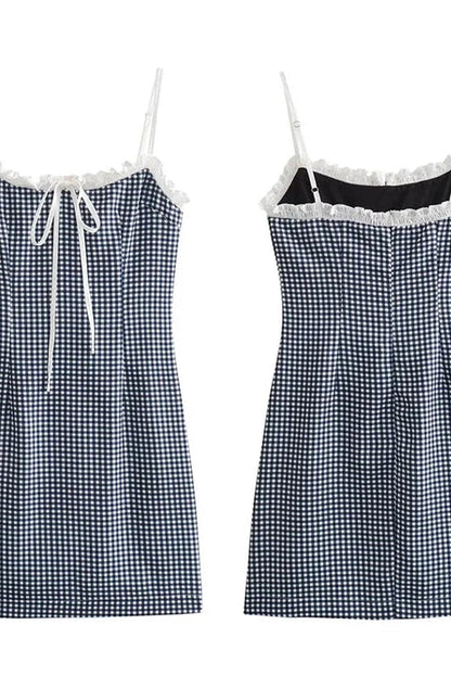 Printed Straps Sleeveless Mini Dress