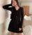 Autumn Y2K Knitted 2-piece Skirt Set Solid Single Breasted V-neck Cardigan Pleated Mini Skirt Korean Chic Suit Knitting Outfits