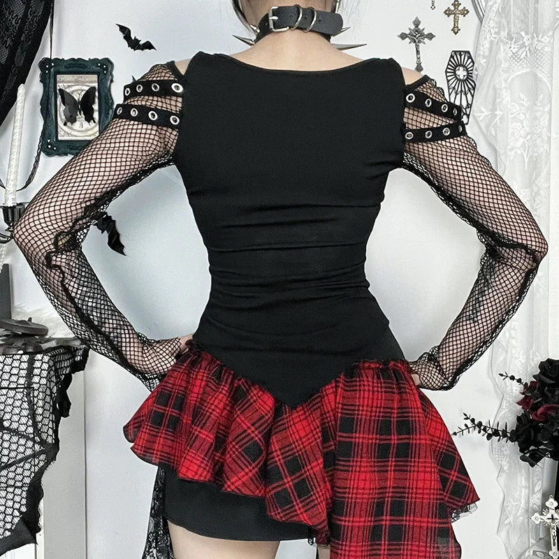 Gothic Long Sleeve Corset