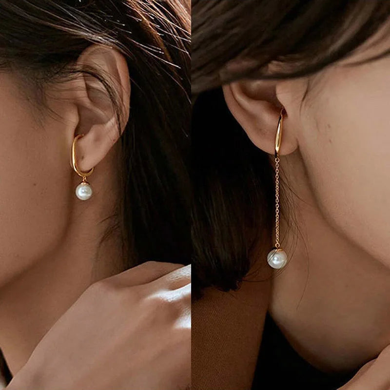 LIZAKOSHT 3Pcs Ear Cuff Clip-on Earrings Set for Women Minimalist Fashion Cartilage Hoops Jewelry 2024