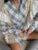 Ruffled Fashion Patchwork Shirts Women’s Long Sleeve Lapel Cardigan Striped Contrast Clothes For Women Summer Shirts Coat