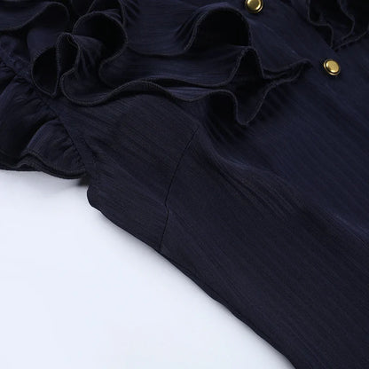 Sleeveless Lace-Up Corset Blouse