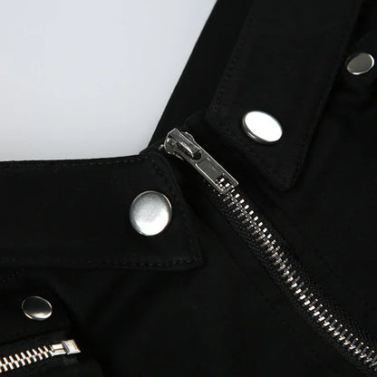 Y2K Streetwear Low-Waist Shorts