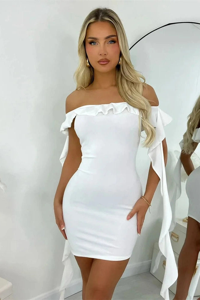 Slim Fit Sleeveless Backless Mini Dress