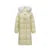 Down Jacket Women Long Length Three-Proof Windproof Loose Winter  New Warm Fur Collar Hooded Coat Down Jacket