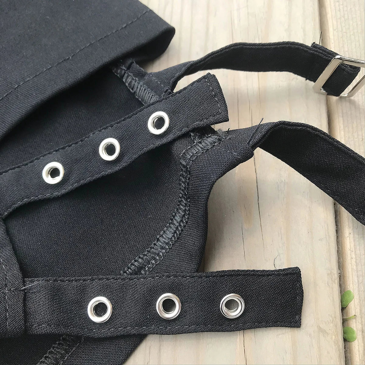 Stretchy Black Casual Shorts