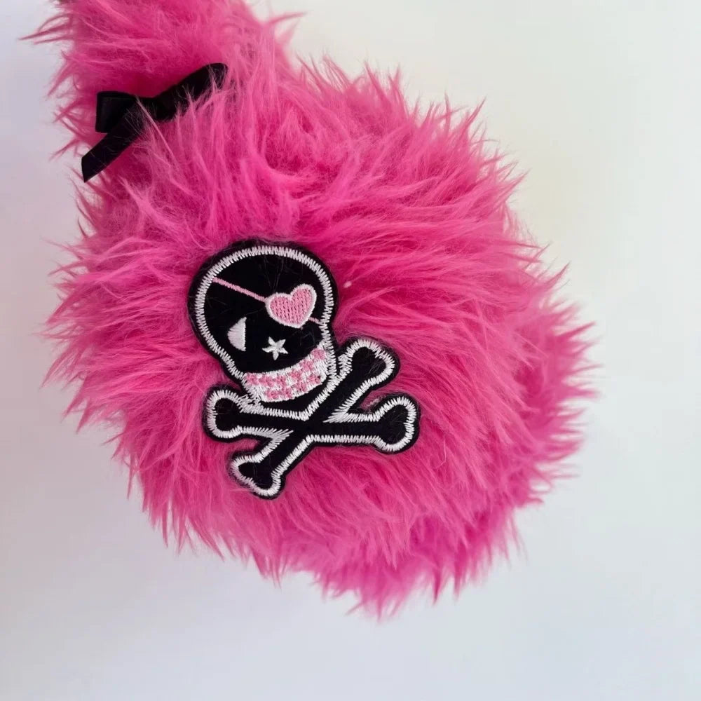 Y2K Millennium Plush Foldable Earmuff