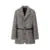Winter With Belt Blazer Coat Women Loose Lapel Tweed Wool Blends Warm Jacket Fashion Temperament Commuting Lady Elegant Outwear