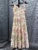 Elegant Long Dress Hotsweet Print Slash Collar 3D Flower Hollowed Out Fashion Camisole Dresses Women 2025 Spring Summer 959