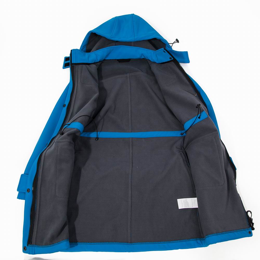 Chaqueta de esquí impermeable, larga e informal para exteriores, con capucha para mujer | Ideal para actividades al aire libre