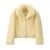 Brand Iconic Fashion Kendall Jenner Snow White Fox Fur Jacket Women Winter Fluffy Warm Faux Fur Coat Girls Streetwear