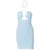 Y2K Summer New Hanging Neck Sling Dress Fashionable and Sexy Nightclub Style Open Backpack Hip Dress for Women