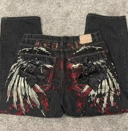 Dark Devil Wide Leg Pants