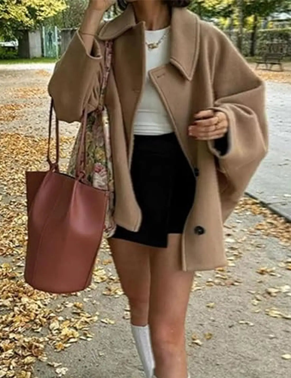 Vintage Double Pocket Wool Coat