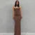 Y2K summer casual style Japanese and Korean casual women’s suspender style collarless dress dress