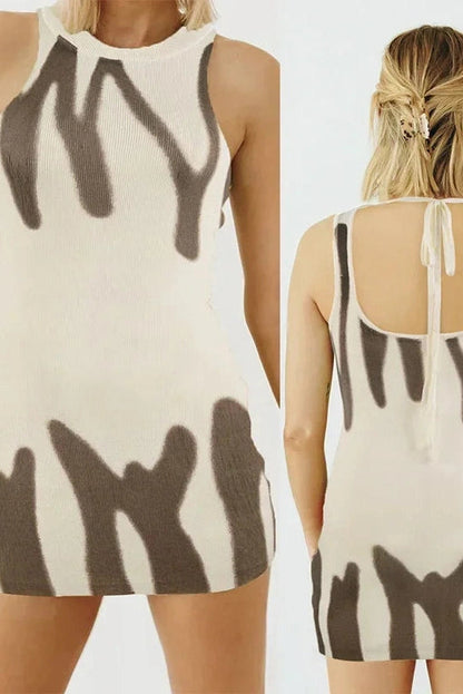 Sleeveless Slim Fit Mini Dress