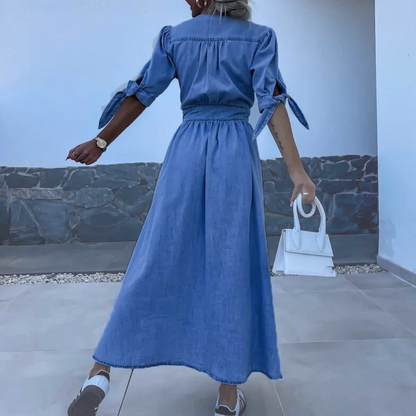 Gaia - Long Dress - Classic - Modern Style - Great for Casual Days