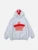 Fall hip hop street graffiti hoodie women’s retro casual sports baggy hoodie