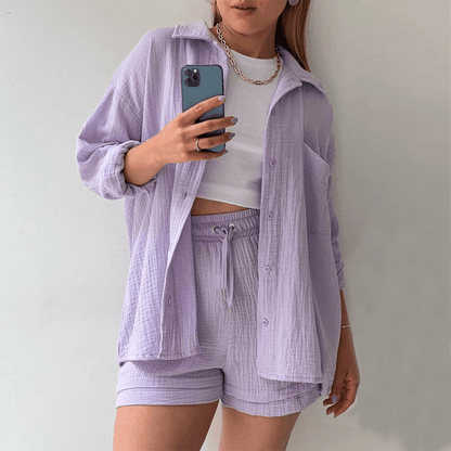 Ylona - Conjunto - Casual - Diseño versátil - Ropa para el día a día